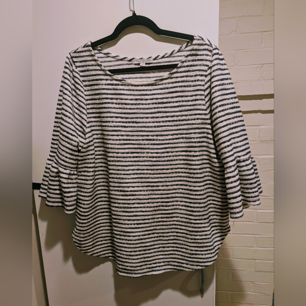 Striped Tunic Top From Green Envelope